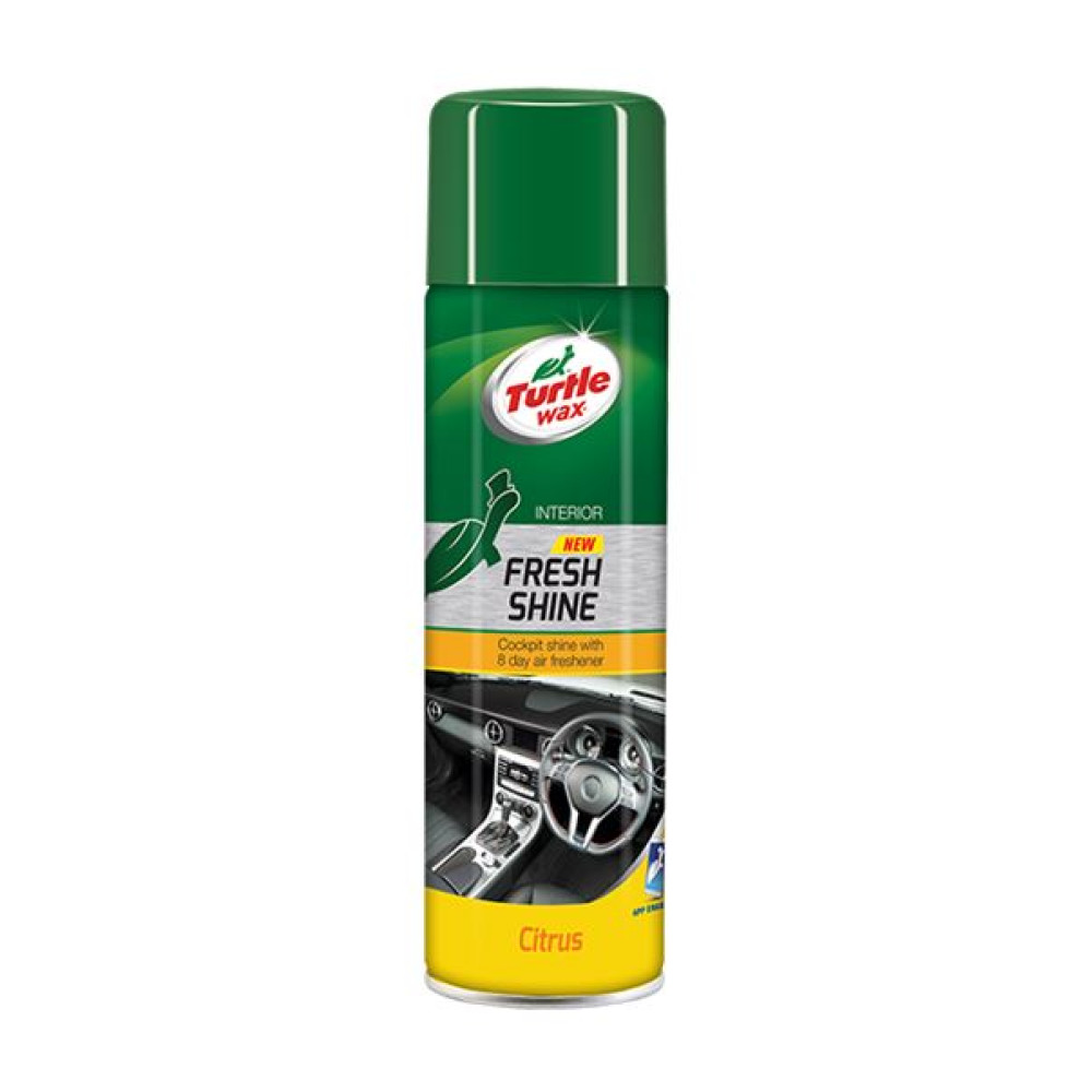 Очиститель панели салона Turtle WAX FRESH SHINE Citrus 500ml Очиститель панели салона Turtle WAX FRESH SHINE Citrus 500ml