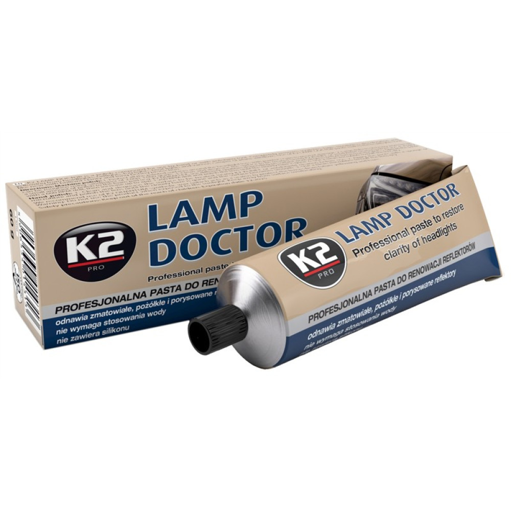 Паста для полировки фар LAMP DOCTOR K2 PRO  60гр.