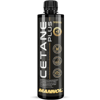 Düüselkütuse lisand CETANE PLUS 9955 MANNOL tsitaanarvu tõstmiseks +2 - 4 punkti 450ml / 135l